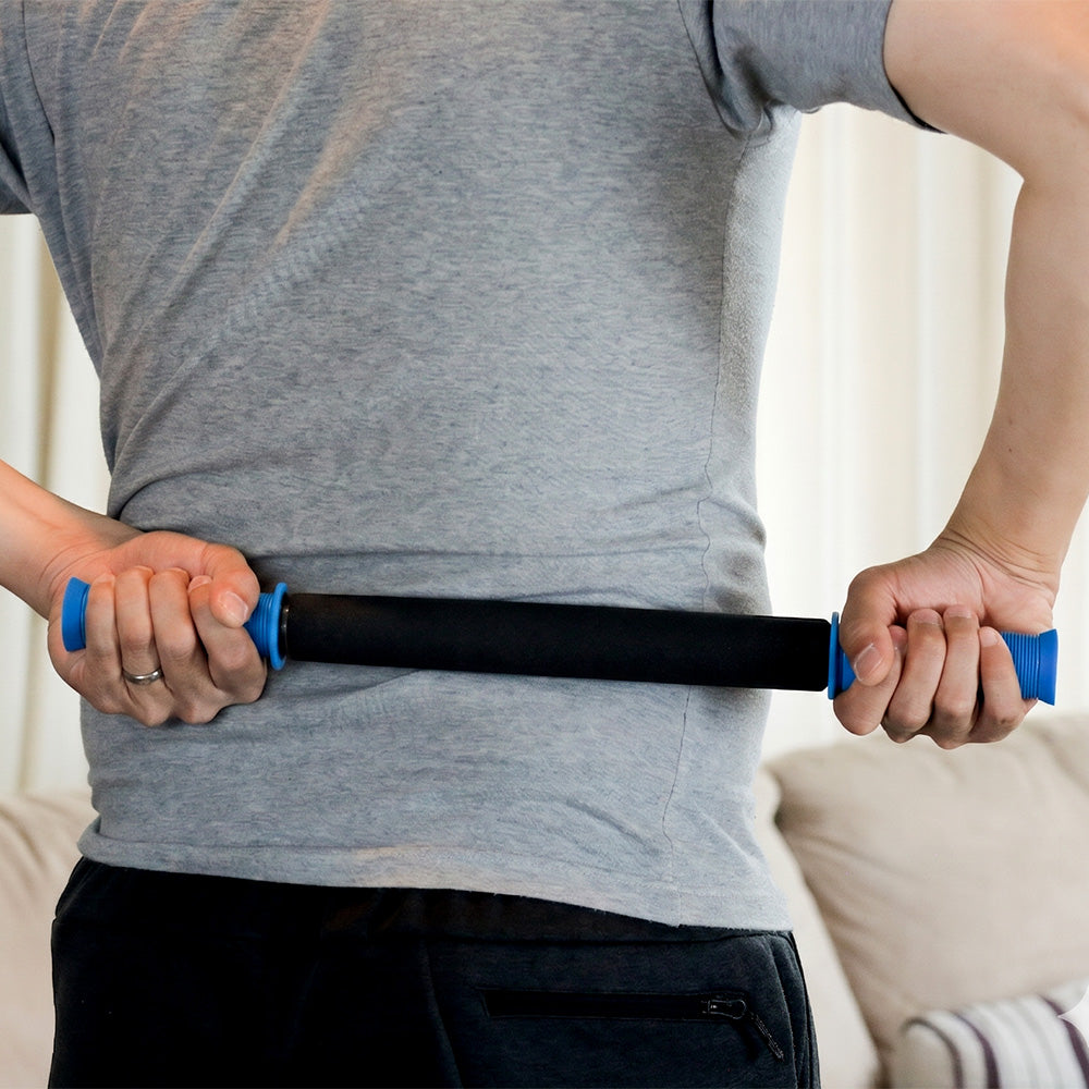 Tiger Tail® Original™ 18 Foam Roller Massage Stick (VIM-18TTHT Vimocity Blue SC)