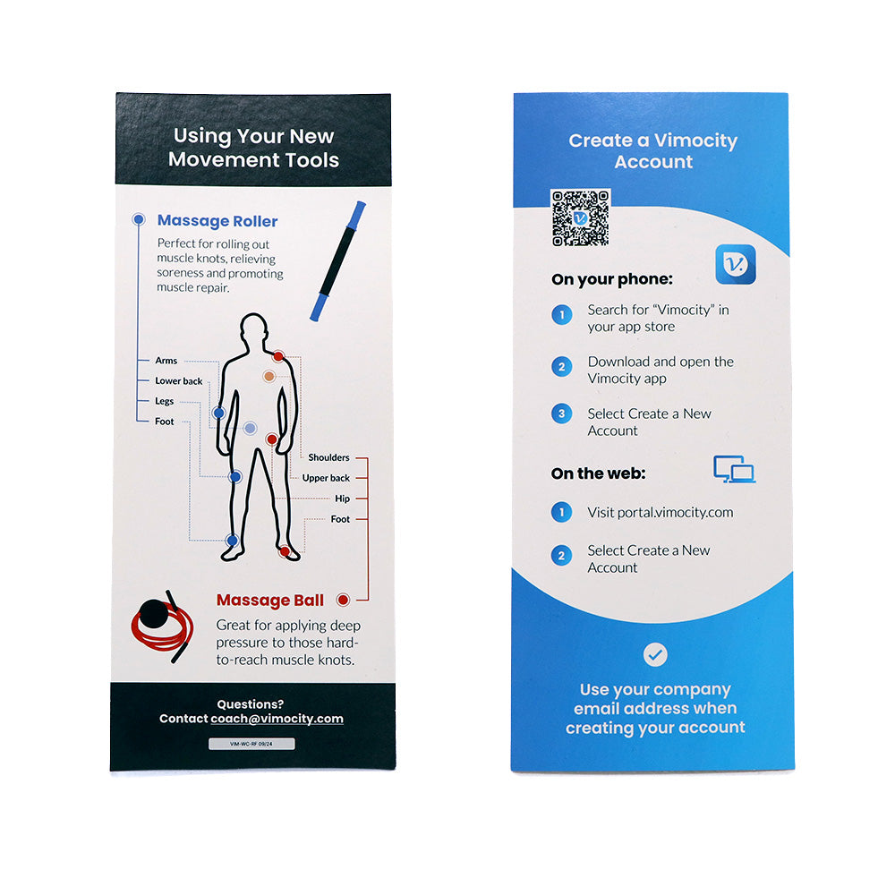 Tiger Tail® Vimocity Movement Kit with Regular Flow Welcome Card SC