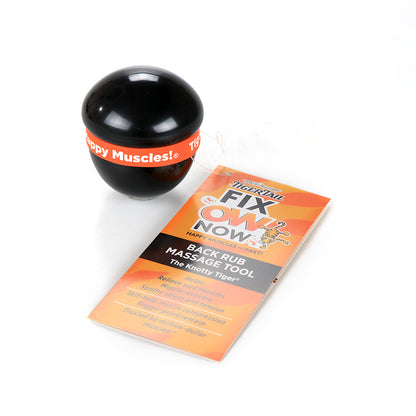 Knotty Tiger® Pro Hand-Held Knot Buster® to Relief Muscle Soreness