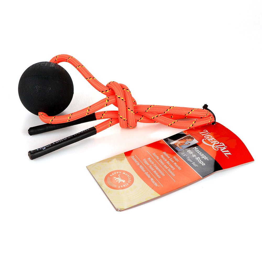 Tiger Ball® 2.6 Massage-on-a-Rope® for Shoulder and Back