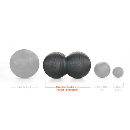 Tiger Ball® Peanut 4.4 Peanut Foam Roller for Back and Bigger Muscles