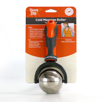 Tiger Ball® ICE Cold/Ice Massage Ball Roller with Handle