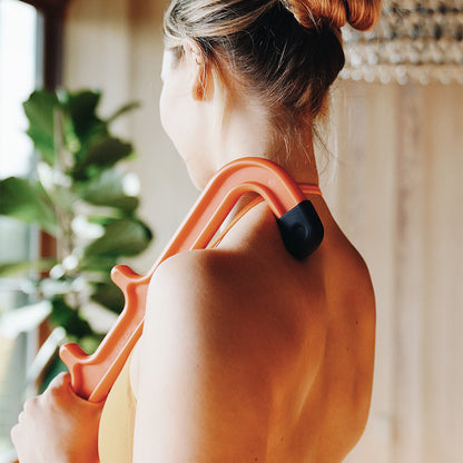 Tiger Cane™ Acupressure Massage Hook (Orange)