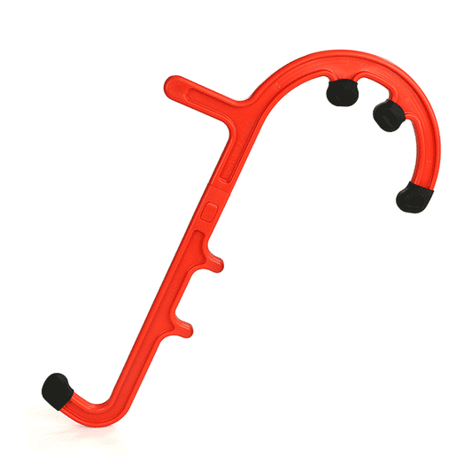 Tiger Cane™ Acupressure Massage Hook (Orange)