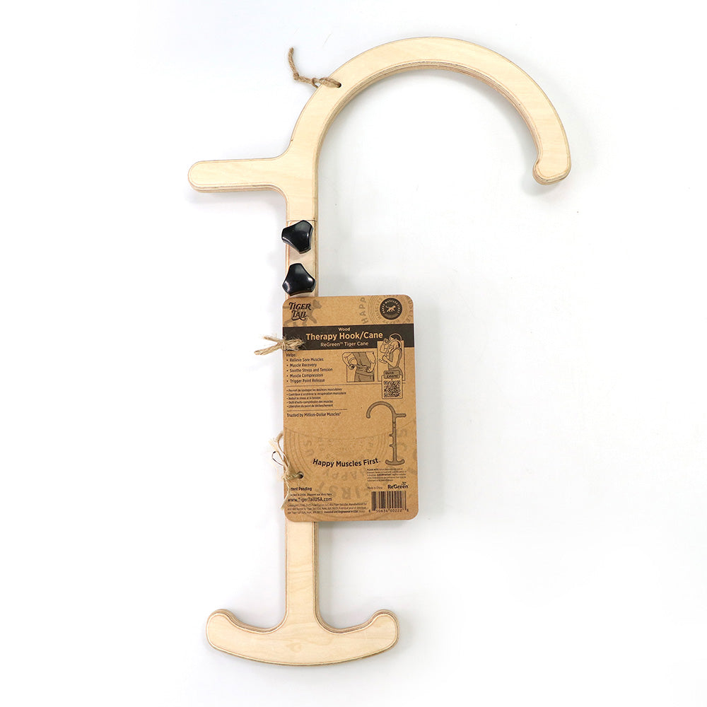 ReGreen™ Tiger Cane Wood Acupressure Massage Hook