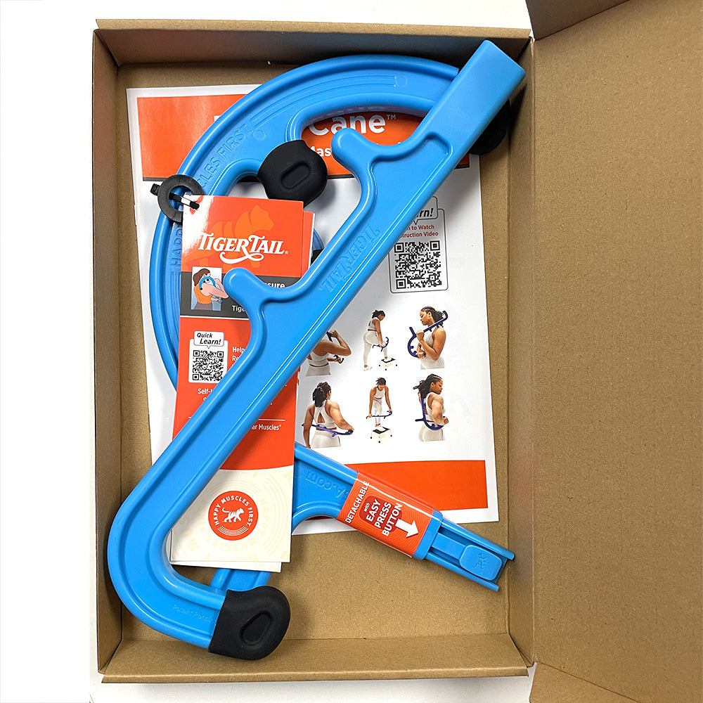 Tiger Cane™ Acupressure Massage Hook (Blue)
