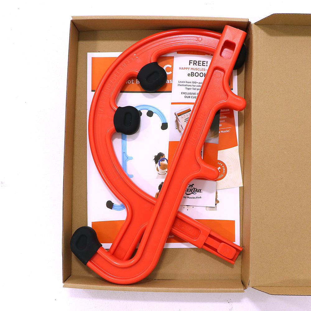 Tiger Cane™ Acupressure Massage Hook (Orange)